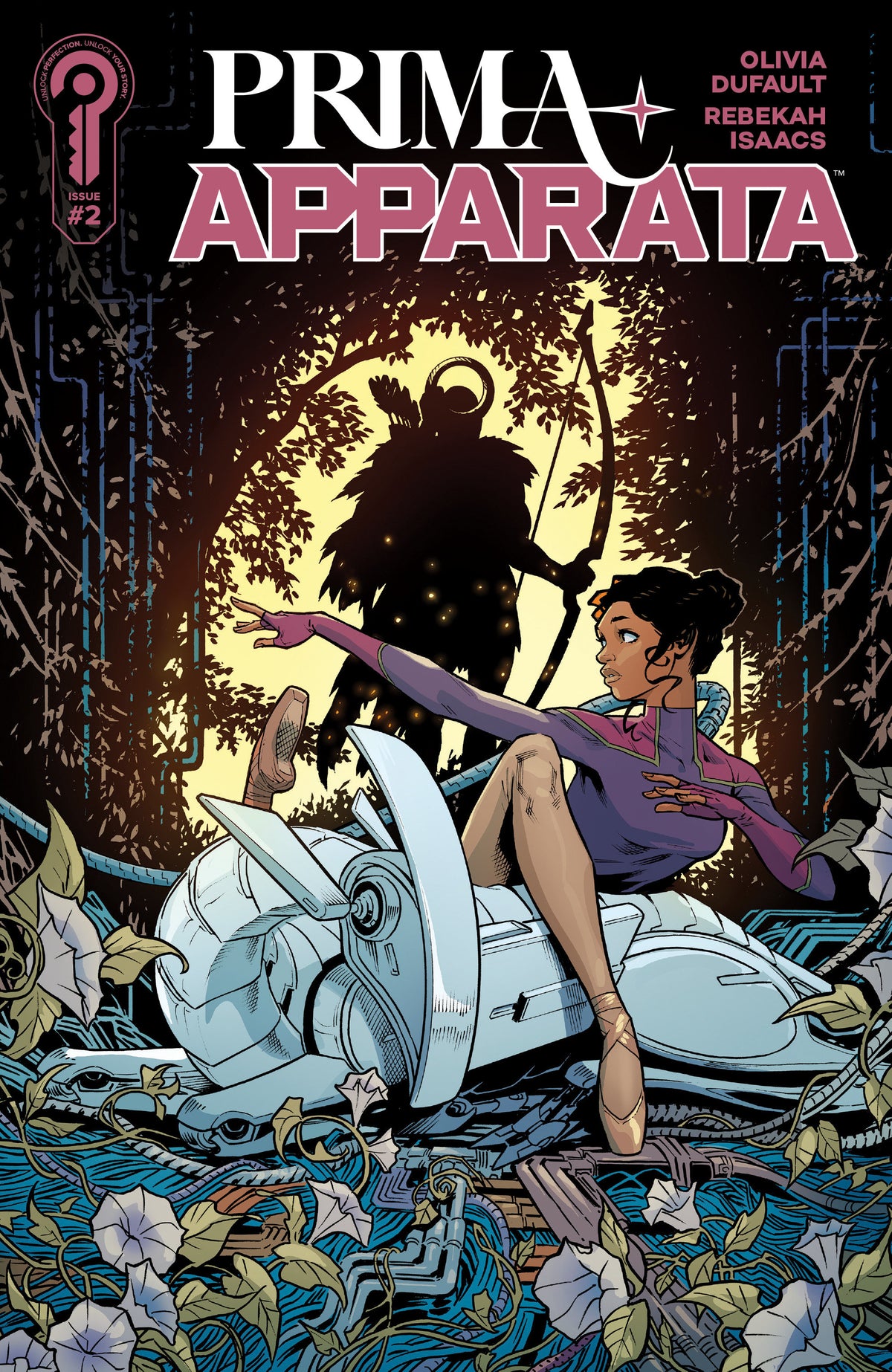 Comic book cover of 'Prima Apparata #2 Cover A Rebekah Isaacs'