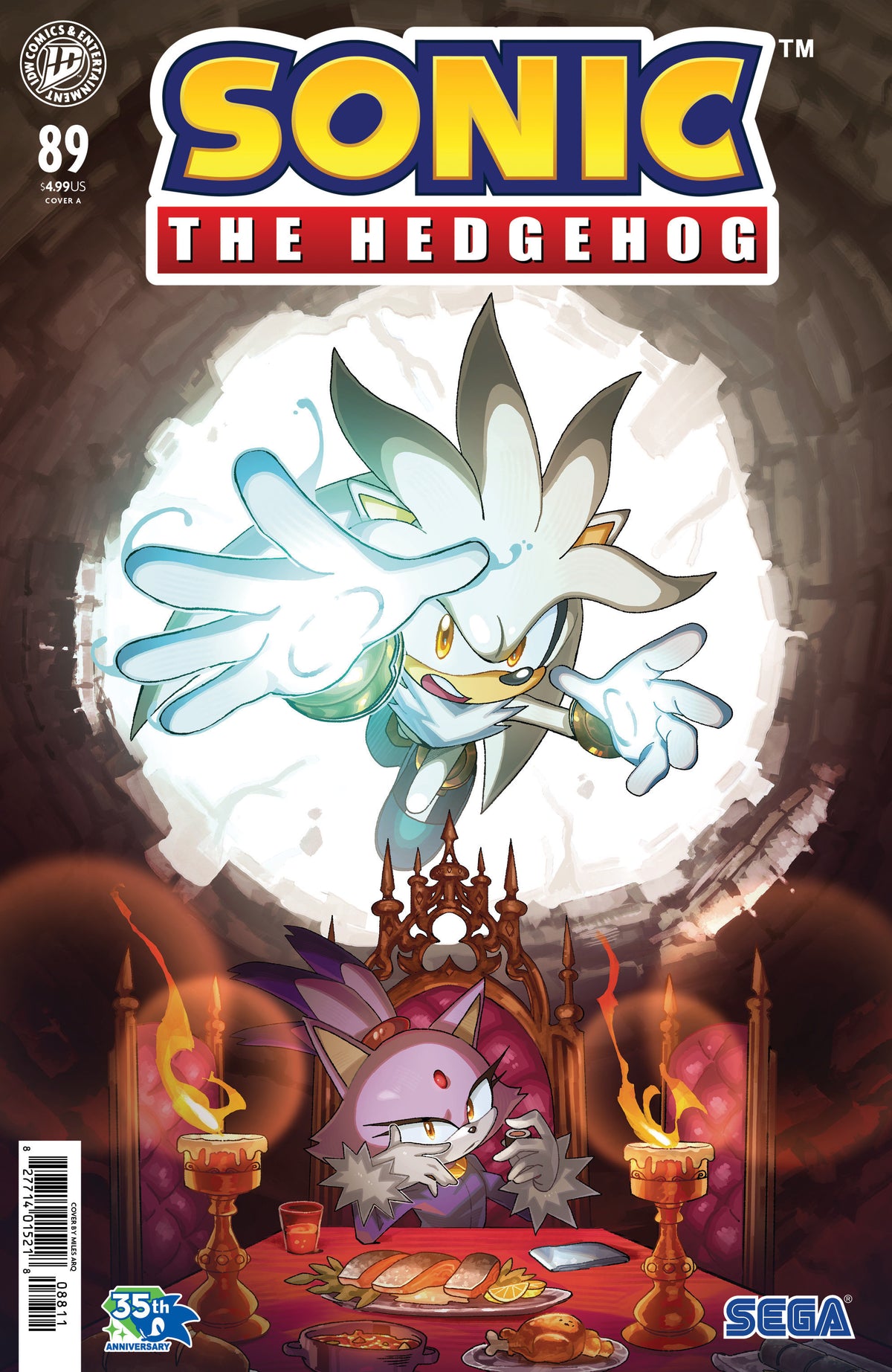 Sonic The Hedgehog #89 Cover A (Arq) PRESALE 9/09