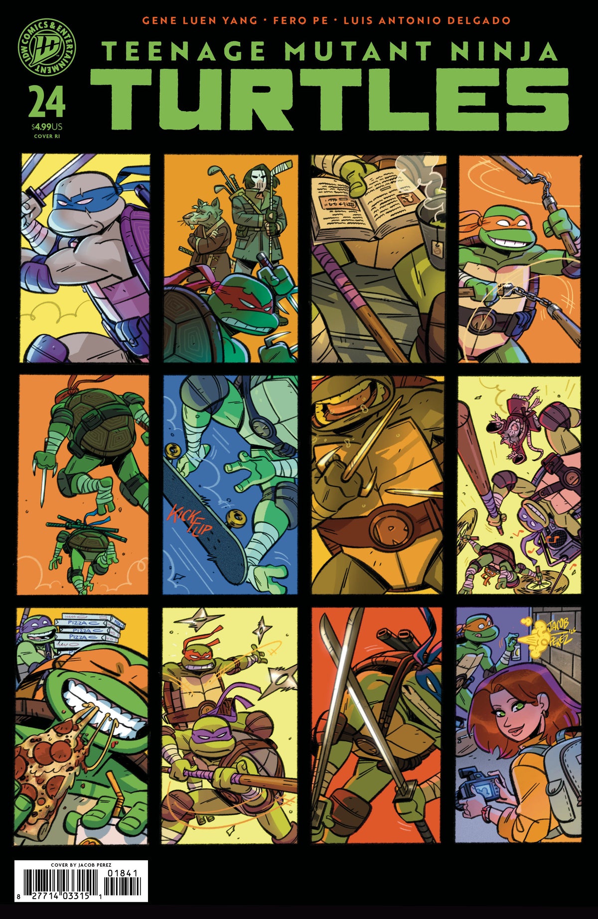 Teenage Mutant Ninja Turtles (2024) #24 Cover G 1:25 Jacob Perez