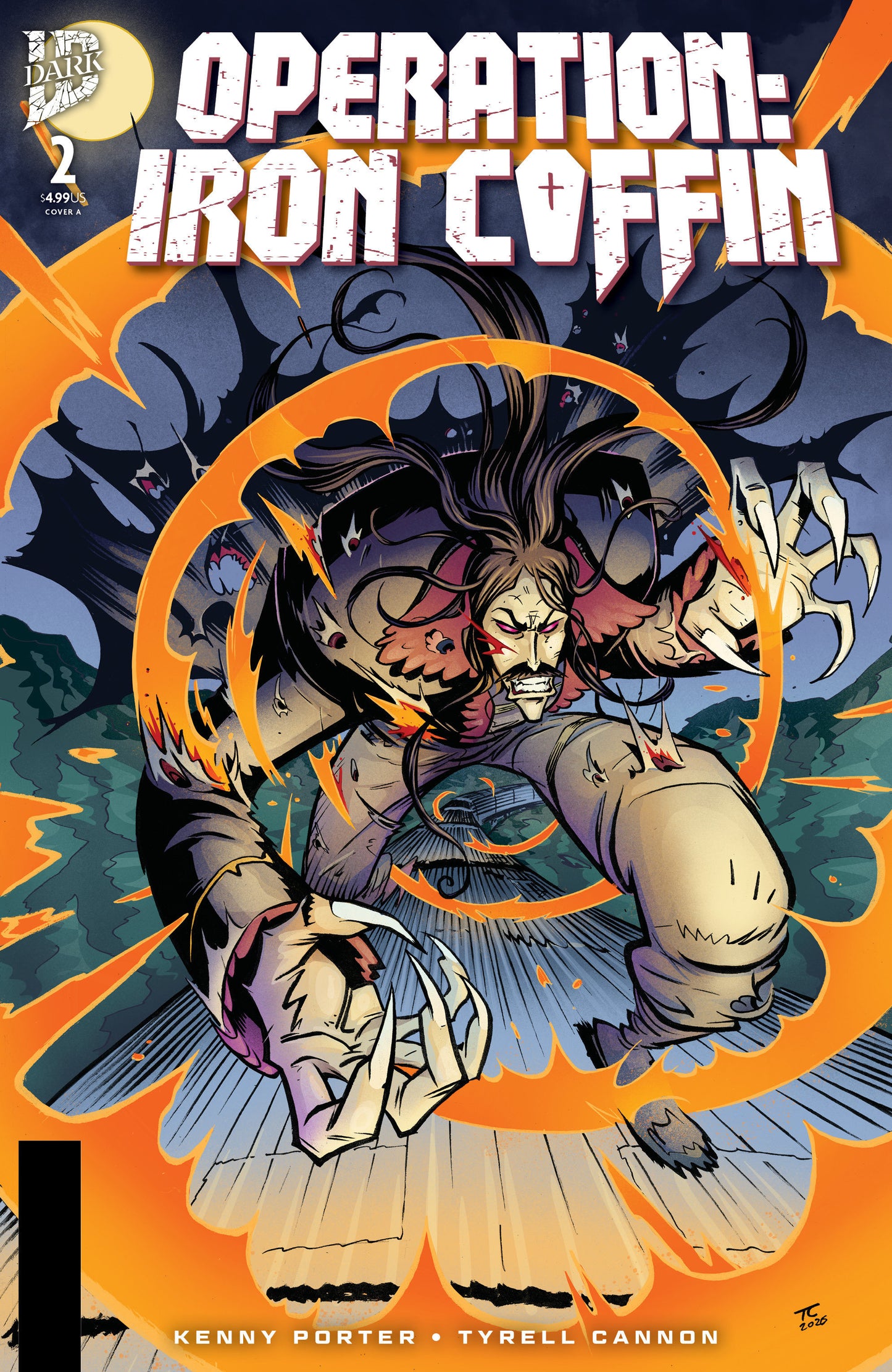 Operation: Iron Coffin #2 Cover A (Cannon) PRESALE 8/26