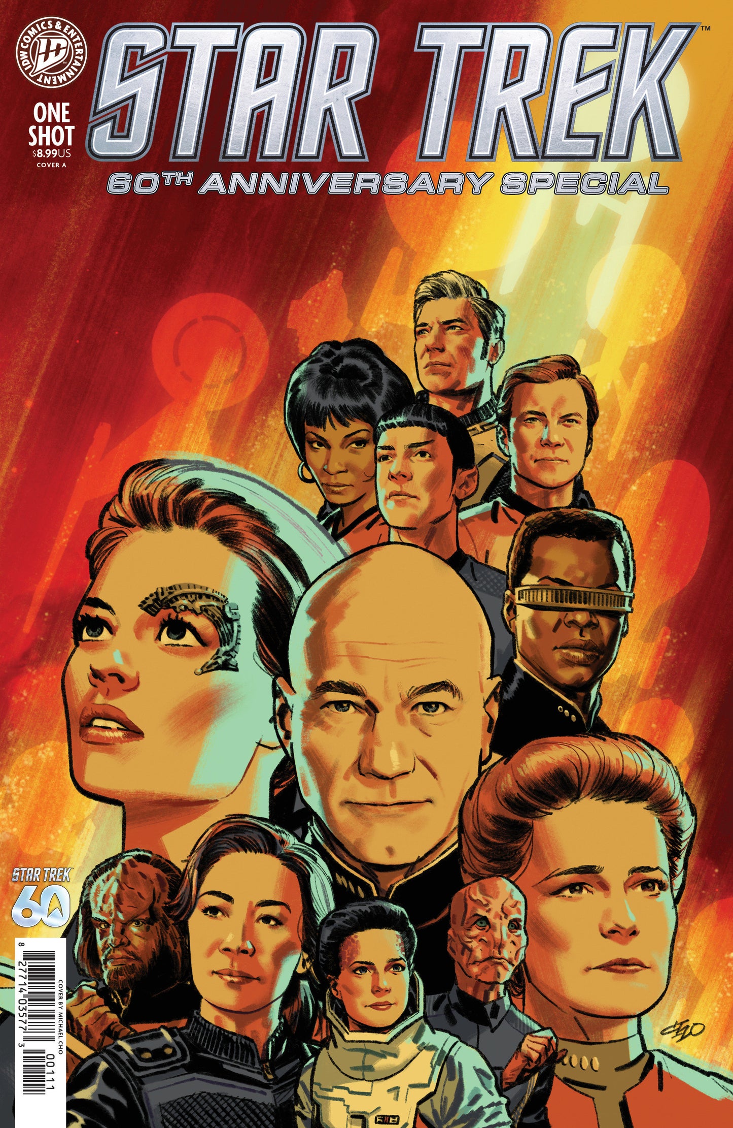 Star Trek: 60th Anniversary Special Cover A (Cho) PRESALE 9/09