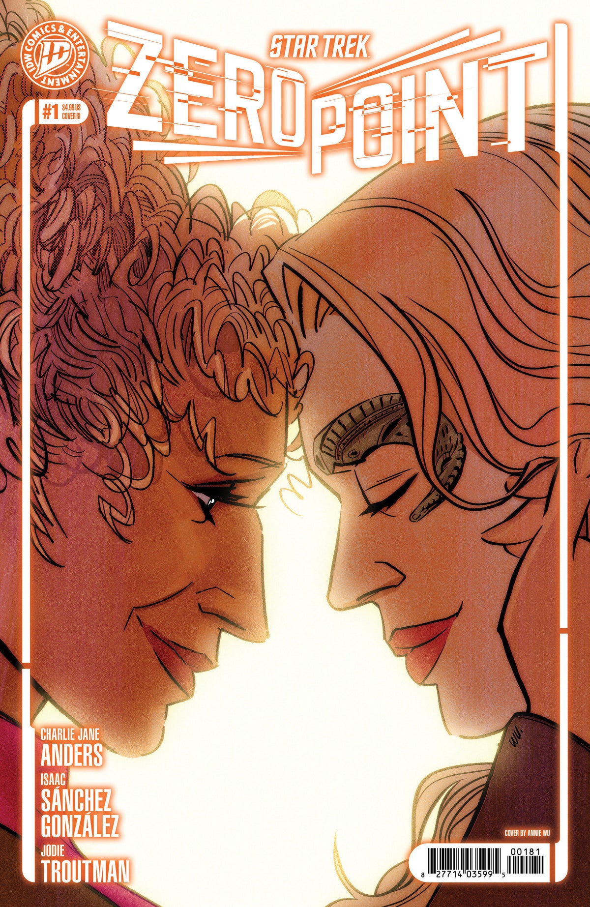 Star Trek: Zero Point #1 Cover H 1:50 Annie Wu
