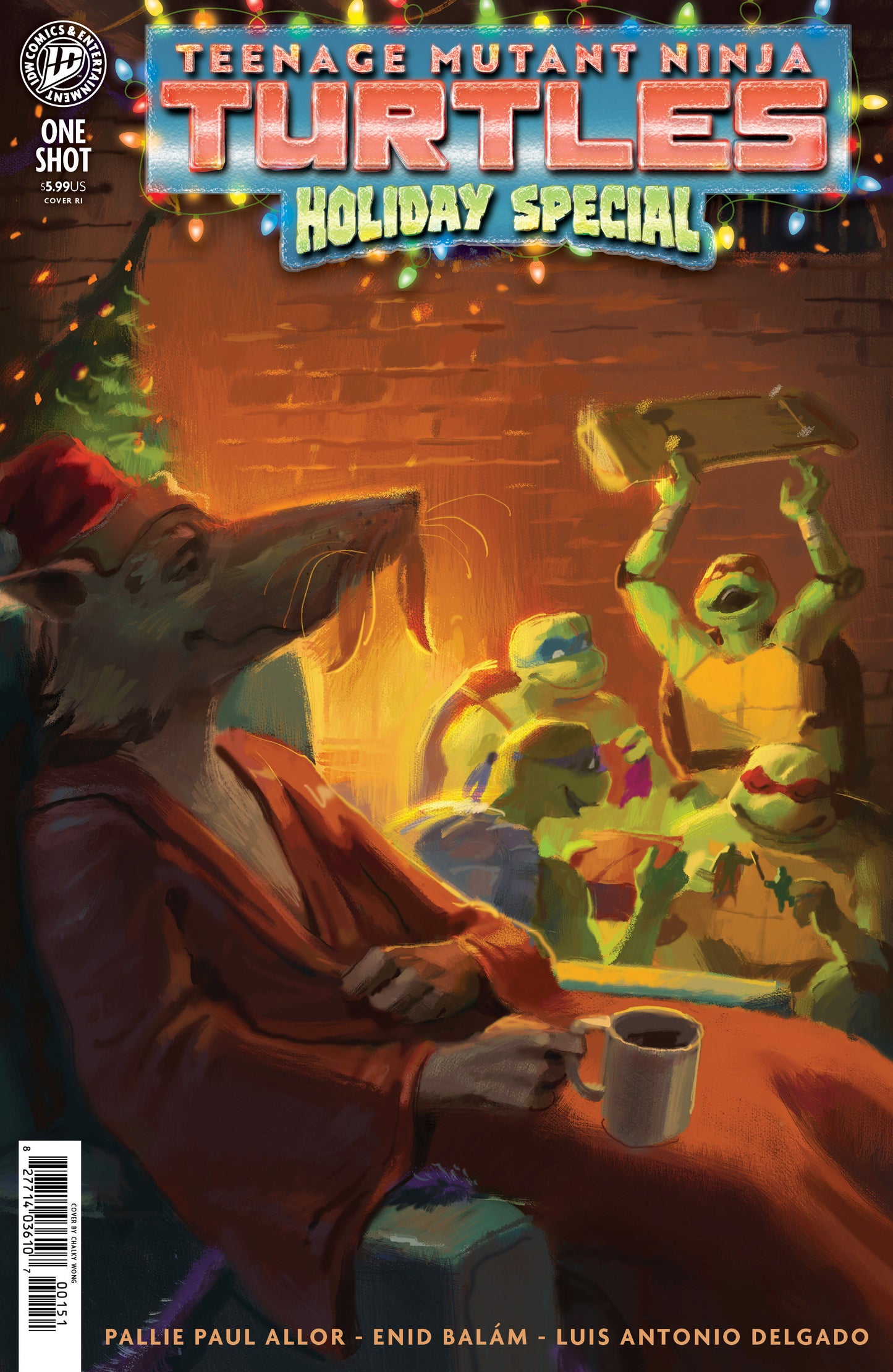 Teenage Mutant Ninja Turtles: Holiday Special Cover E 1:25 Chalky Wong