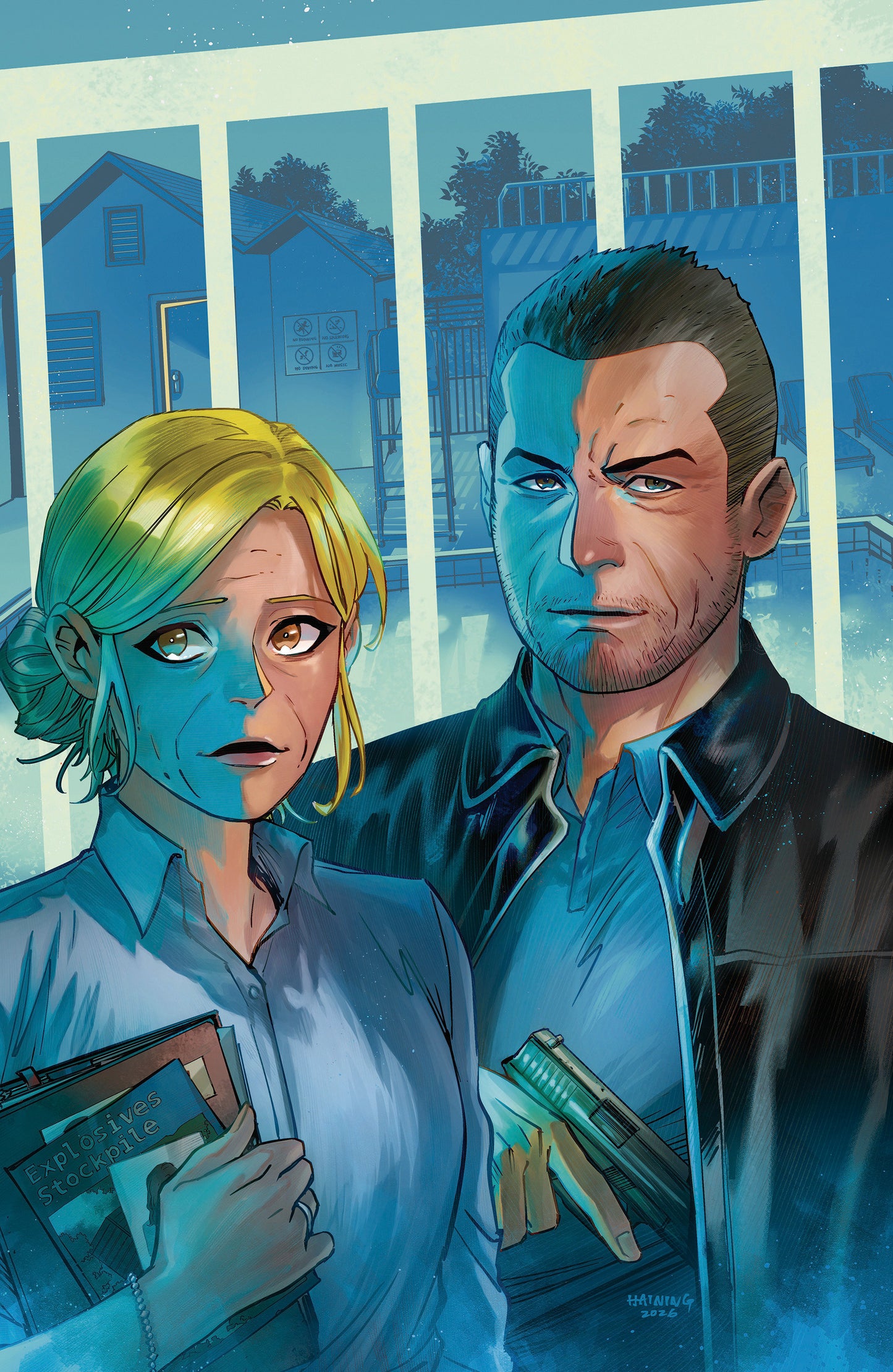 Neighborhood Watch #5 D Unlimited Variant (Full Art, Haining) PRESALE 9/09