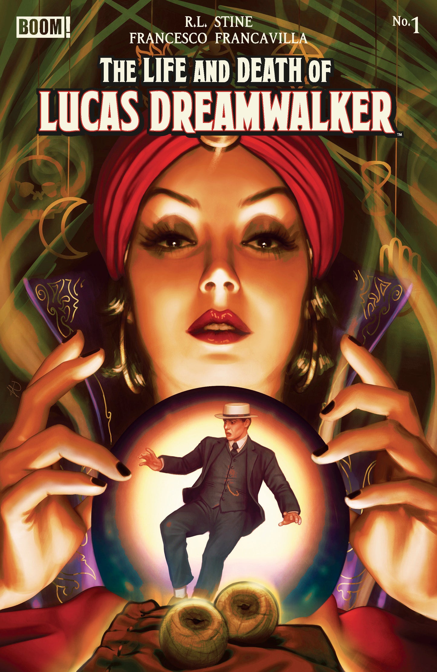 Comic book cover of 'The Life And Death Of Lucas Dreamwalker #1 B Variant (Dressed, Puebla)'
