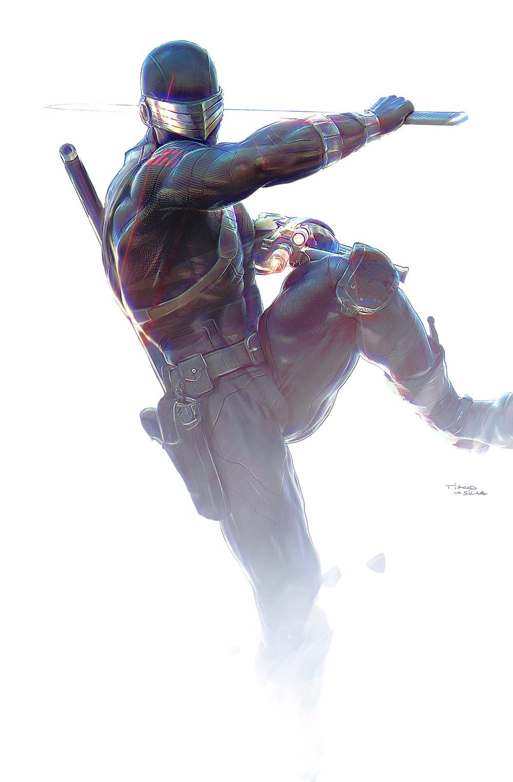 G.I. Joe: A Real American Hero #310 - Tiago Da Silva convention exclusive virgin variant cover