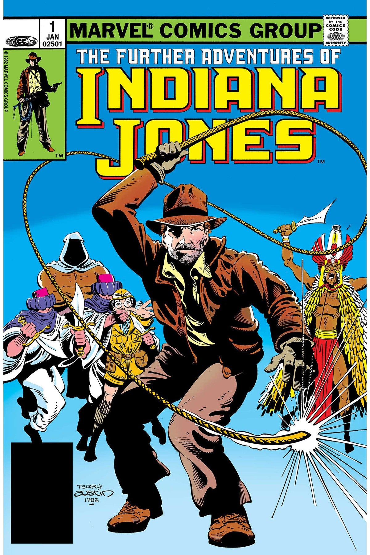 The Further Adventures of Indiana Jones #1 Facsimile Edition Cover A Terry Austin