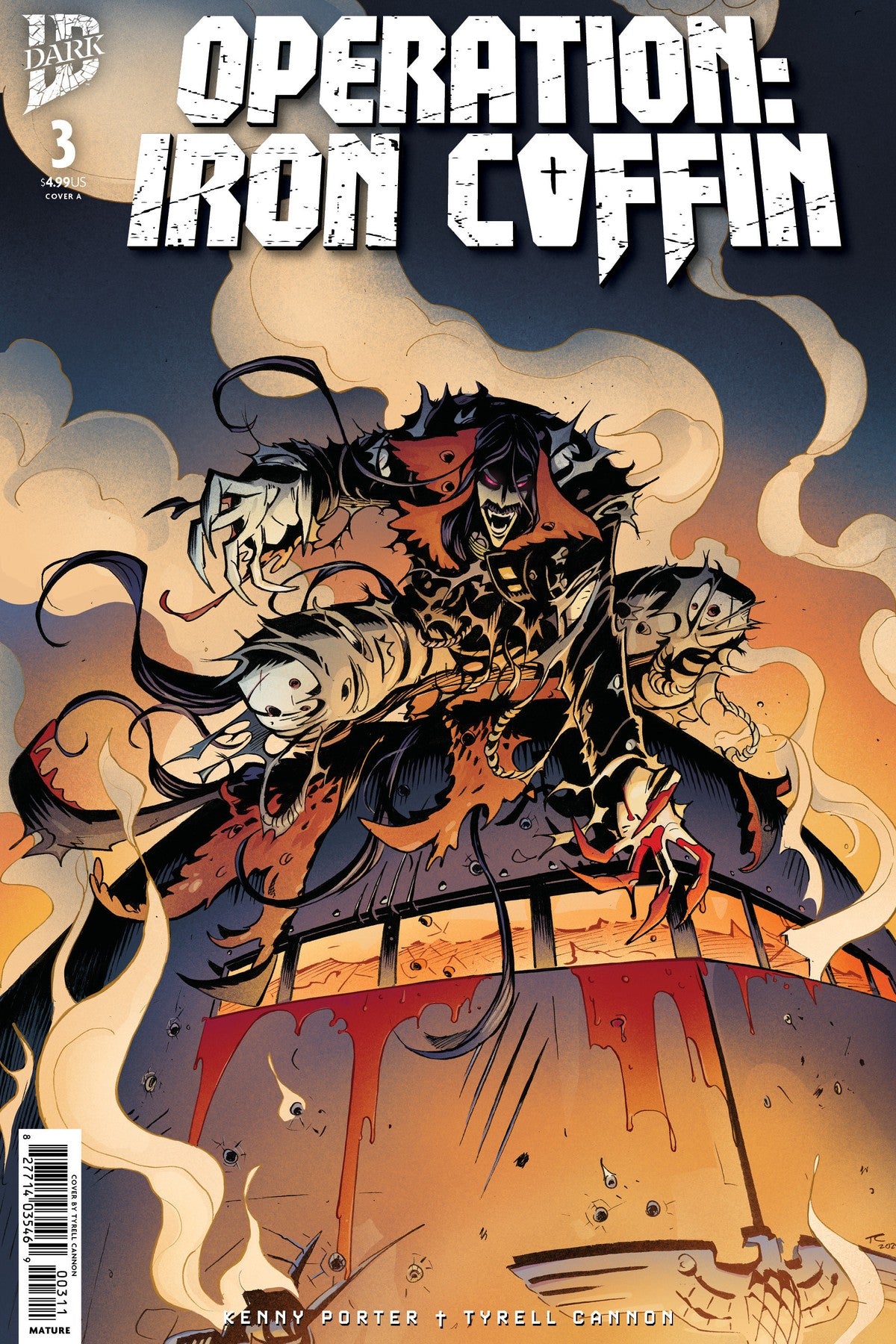 Operation: Iron Coffin #3 Cover A Tyrell Cannon
