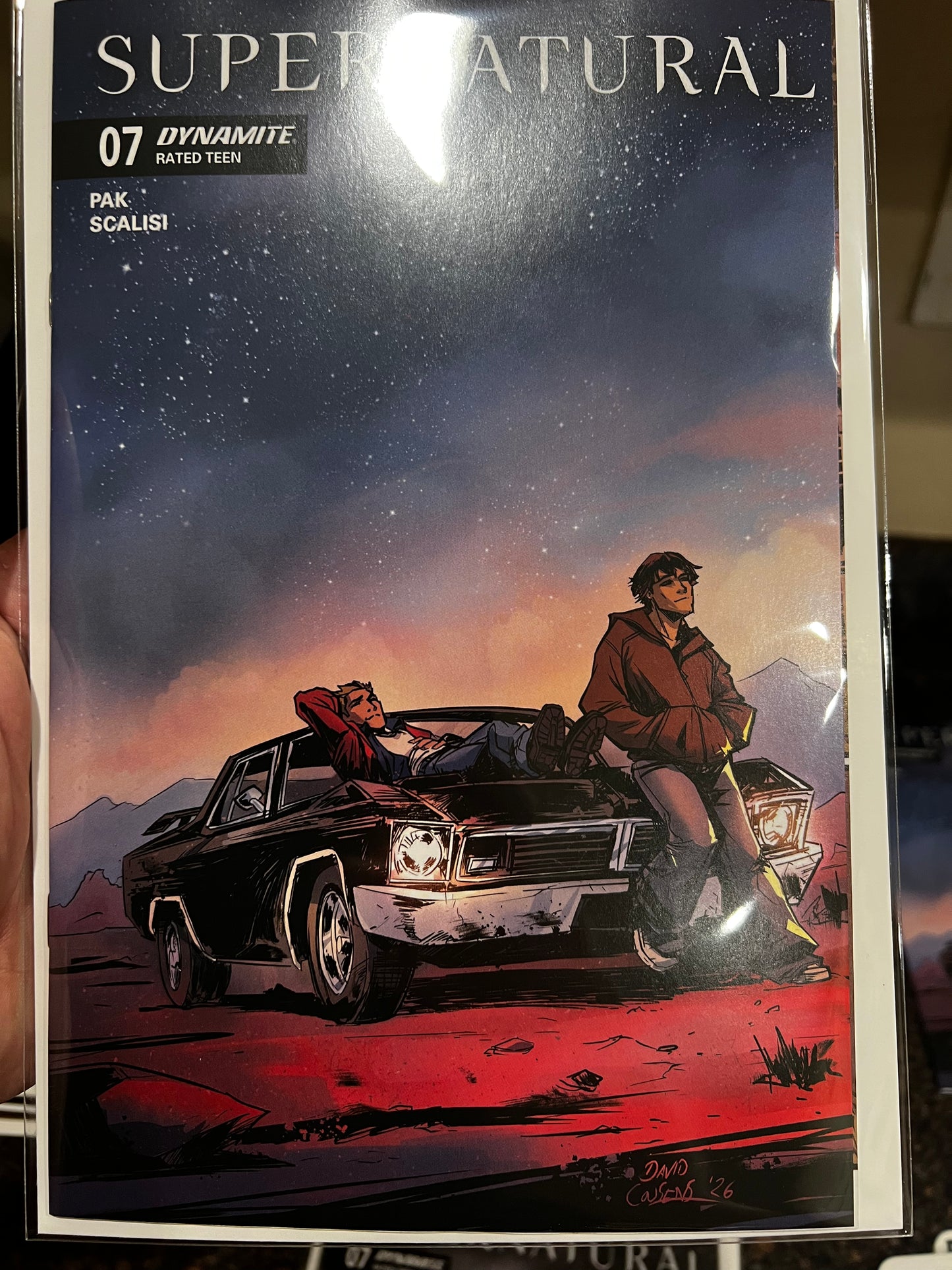 Supernatural #7 Cover B David Cousens Variant