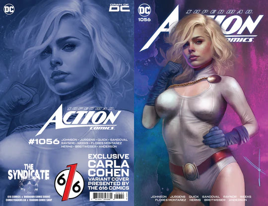 ACTION COMICS #1056 (CARLA COHEN EXCLUSIVE POWER GIRL VARIANT) COMIC BOOK ~ DC
