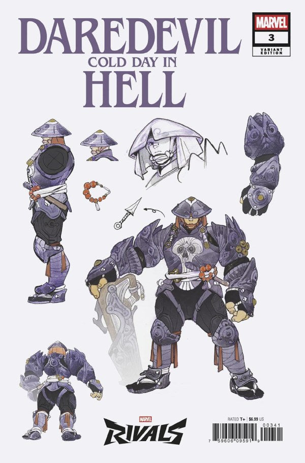 DAREDEVIL: COLD DAY IN HELL #3 PEACH MOMOKO MARVEL RIVALS VARIANT PRESALE 8/6