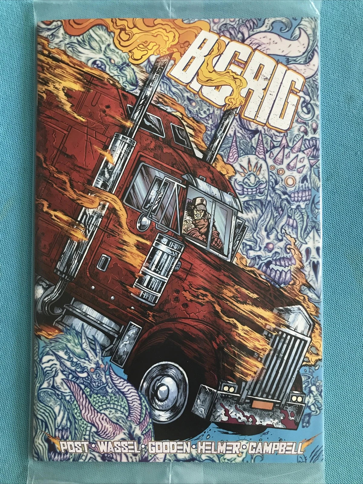 Post Malone’s BIG RIG #1 Cvr B Maria Wolf Main Variant NM Polybagged