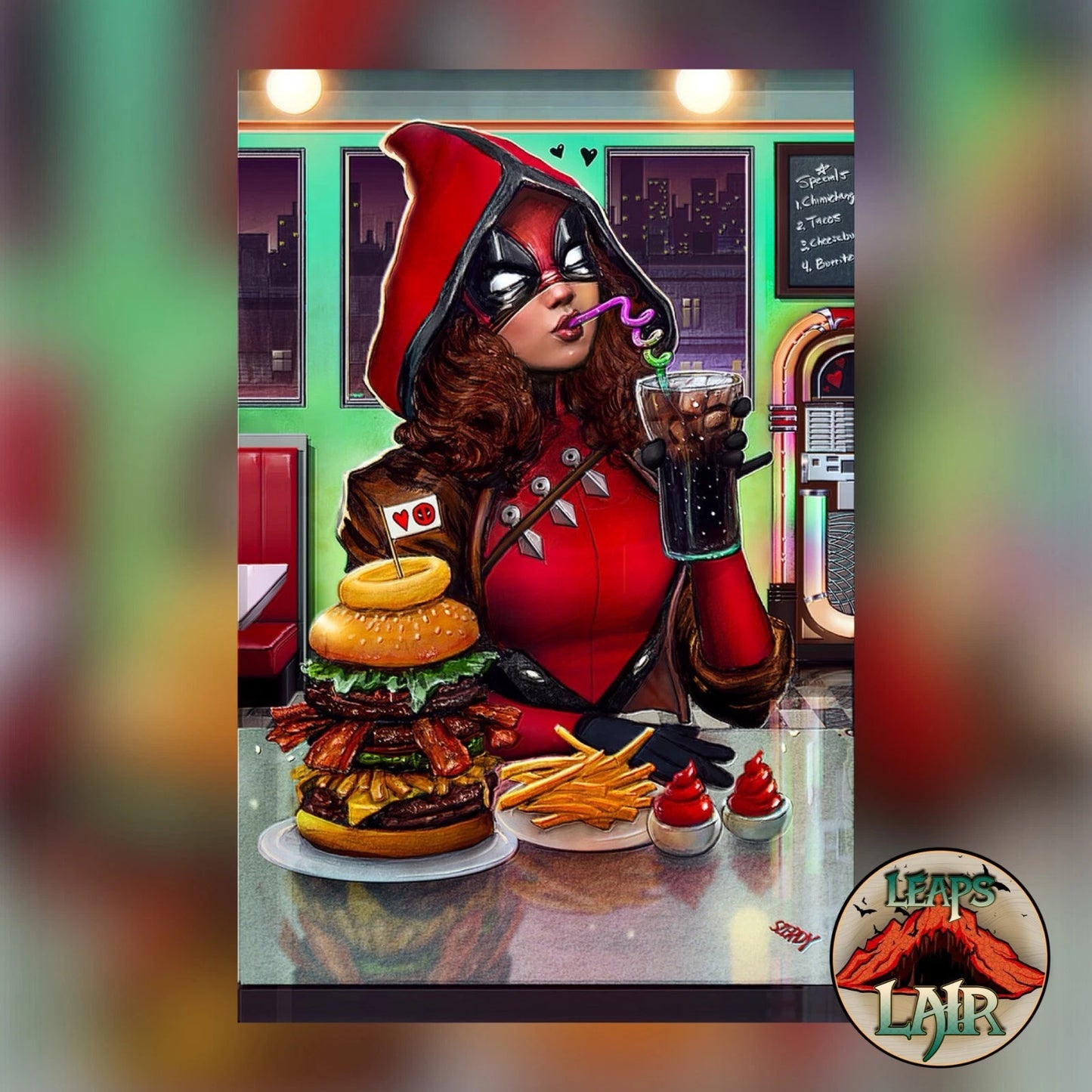Deadpool #7 Nathan Szerdy Diner Trade & VIRGIN Exclusive 2-Pack