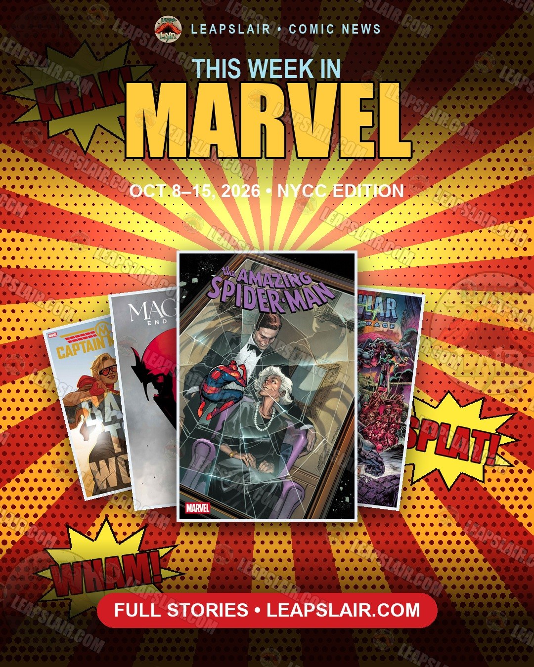 This Week in Marvel Comics: NYCC Edition (Oct 8–15, 2026)