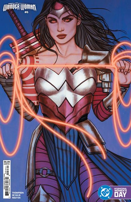 ABSOLUTE WONDER WOMAN #6 CVR E JENNY FRISON INTERNATIONAL WOMENS DAY CARD STOCK VAR PRESALE 3/26