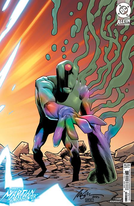 ABSOLUTE MARTIAN MANHUNTER #1 (OF 6) CVR D RAFAEL ALBUQUERQUE CONNECTING CARD STOCK VAR PRESALE 3/26