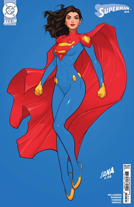 SUPERMAN #24 CVR B DAVID NAKAYAMA CARD STOCK VAR PRESALE 3/26