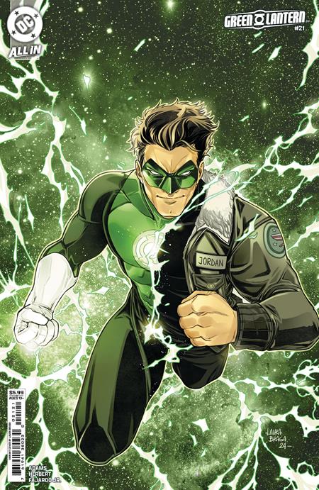 GREEN LANTERN #21 CVR C LAURA BRAGA CARD STOCK VAR PRESALE 3/26