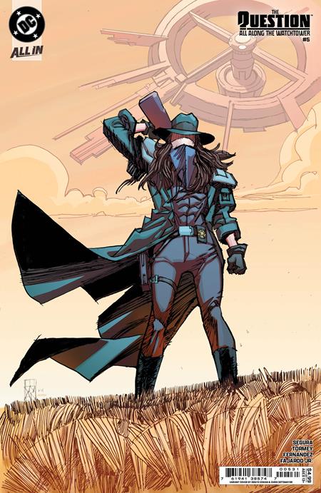 QUESTION ALL ALONG THE WATCHTOWER #5 (OF 6) CVR C DENYS COWAN CARD STOCK VAR PRESALE 3/19/2025