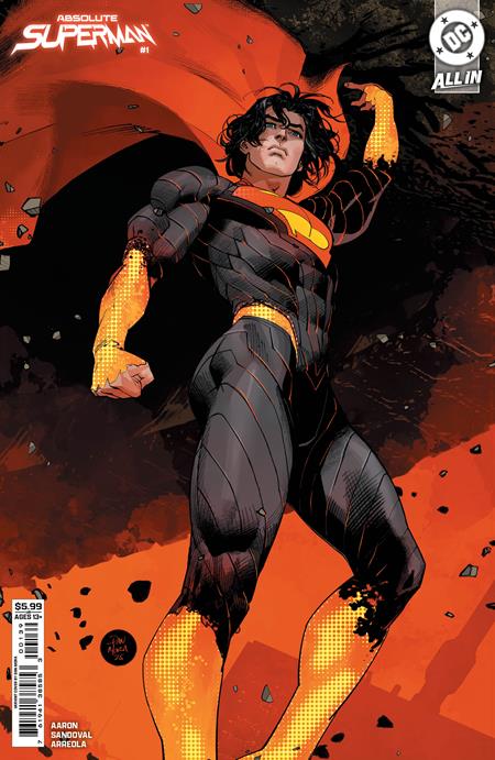 ABSOLUTE SUPERMAN #1 Fourth Printing Cvr B Dan Mora Card Stock Var  PRESALE 04/23/2025