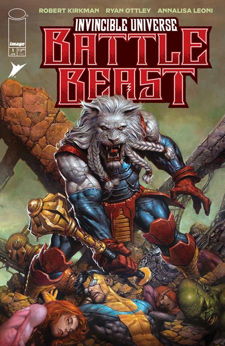 INVINCIBLE UNIVERSE BATTLE BEAST #1 CVR B DAVD FINCH VAR PRESALE 5/14/2025