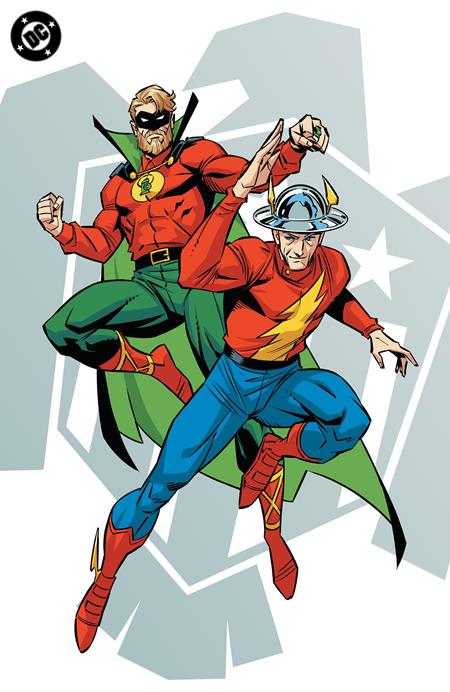 JSA #17 Cover D Diego Olortegui Corner Box Spot Foil Variant