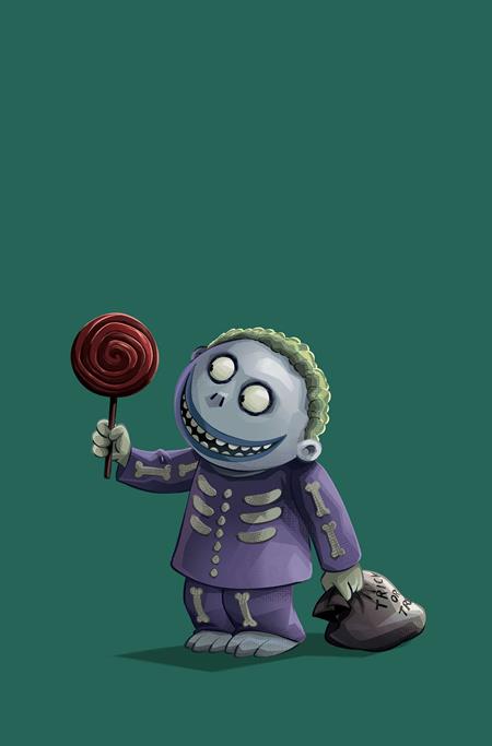 Tim Burtons The Nightmare Before Christmas The Shiver Of Christmas Town #3 Cover F 1 in 10 Disney Library Full Art Variant
