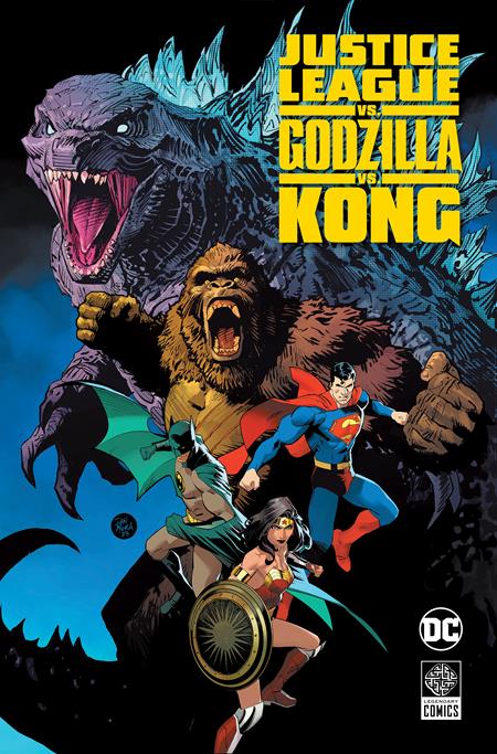JUSTICE LEAGUE VS GODZILLA VS KONG HC PRESALE 5/14/2025