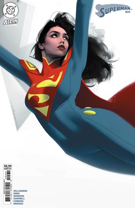 SUPERMAN #25 CVR D JEFF DEKAL CARD STOCK VAR - SUPERGIRL PRESALE 04/23/2025
