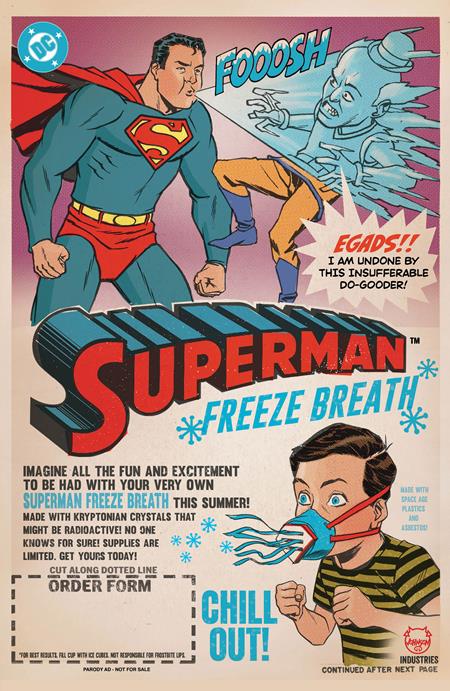 SUPERMAN #25 CVR I INCENTIVE 1:25 DAVE JOHNSON CARD STOCK VAR PRESALE 04/23/2025