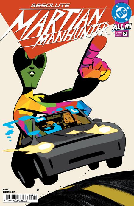 ABSOLUTE MARTIAN MANHUNTER #2 (OF 6) CVR A JAVIER RODRIGUEZ PRESALE 04/23/2025