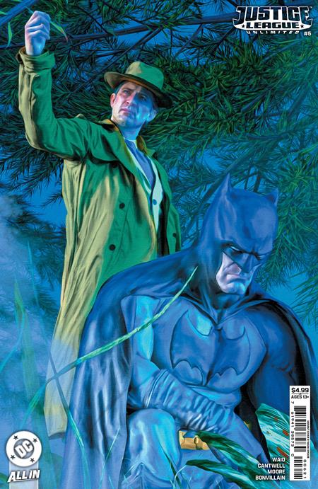 JUSTICE LEAGUE UNLIMITED #6 CVR D MARK SPEARS CARD STOCK VAR PRESALE 04/23/2025