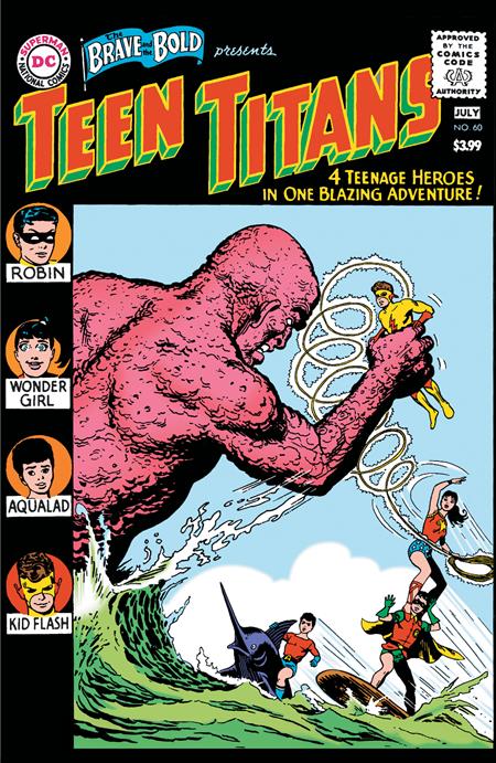 BRAVE AND THE BOLD #60 FACSIMILE EDITION CVR A NICK CARDY PRESALE 04/23/2025