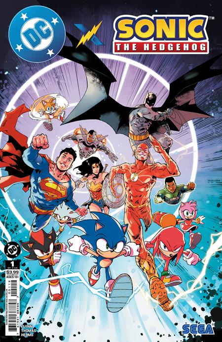 DC X SONIC THE HEDGEHOG #1 (OF 5) Second Printing Cvr A Pablo M Collar PRESALE 04/30/2025