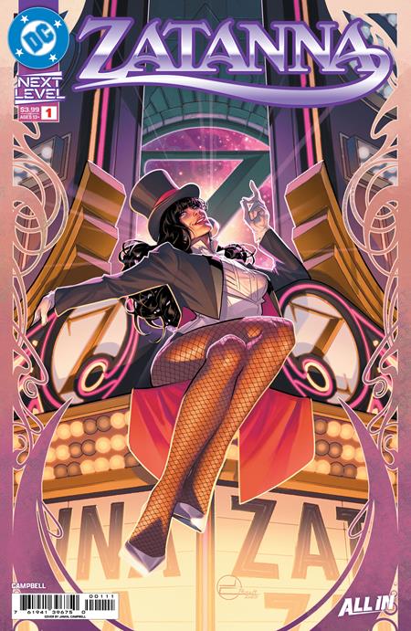 Zatanna (2026) #1 Jamal Campbell CVR A Leinil Yu