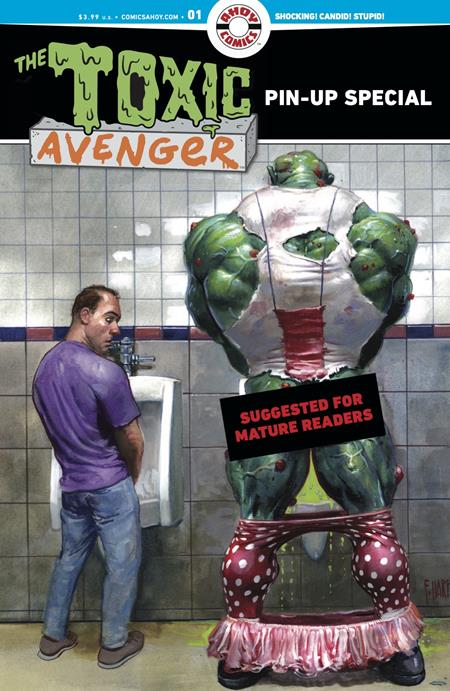 TOXIC AVENGER PINUP SPECIAL #1 (ONE SHOT) CVR A FRED HARPER (MR) PRESALE 5/14/2025