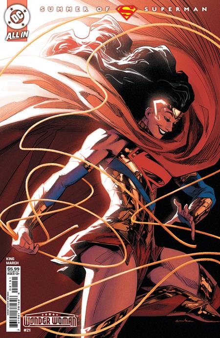 WONDER WOMAN #21 CVR D KRIS ANKA SUPERSMASH-UP CARD STOCK VAR PRESALE 5/21/2025