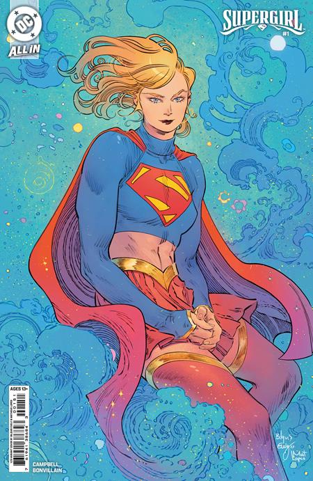 SUPERGIRL #1 CVR G INC 1:25 BILQUIS EVELY CARD STOCK VAR PRESALE 5/14/2025