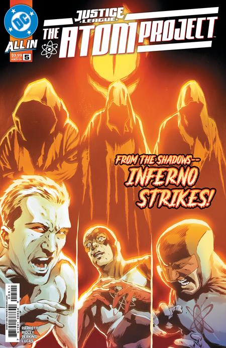 JUSTICE LEAGUE THE ATOM PROJECT #5 (OF 6) CVR A MIKE PERKINS PRESALE 05/07/2025