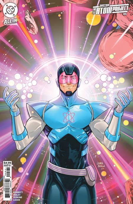 JUSTICE LEAGUE THE ATOM PROJECT #5 (OF 6) CVR B BRAGA CARD STOCK VAR PRESALE 05/07/2025