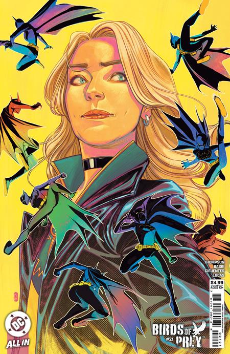 BIRDS OF PREY #21 CVR B NIMIT MALAVIA CARD STOCK VAR PRESALE 05/07/2025