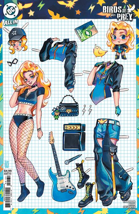 BIRDS OF PREY #21 CVR C RIAN GONZALES CARD STOCK VAR PRESALE 05/07/2025