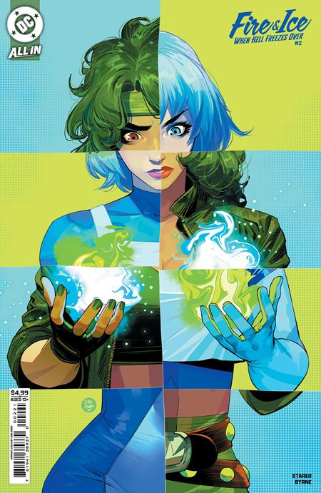 FIRE & ICE WHEN HELL FREEZES OVER #2 (OF 6) CVR B DAN MORA CARD STOCK VAR PRESALE 5/14/2025