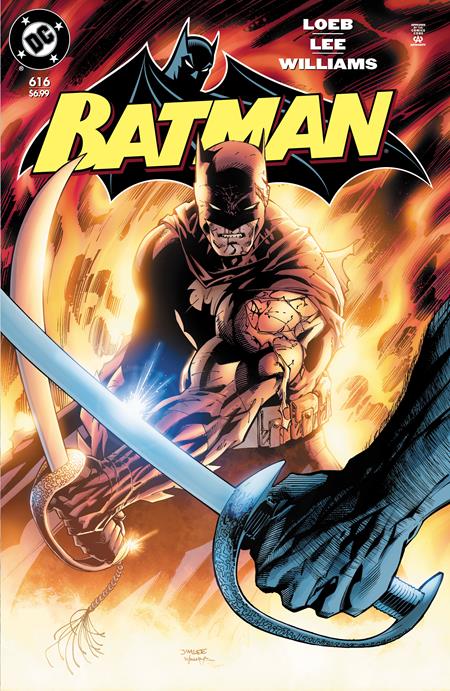 BATMAN #616 FACSIMILE EDITION CVR B JIM LEE & SCOTT WILLIAMS FOIL VAR PRESALE 05/07/2025