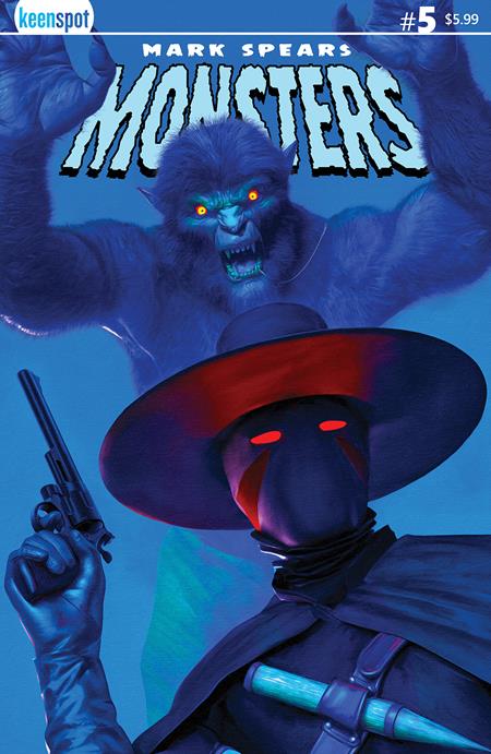 MARK SPEARS MONSTERS #5 CVR A MARK SPEARS THE FIGHT PRESALE 6/4/2025
