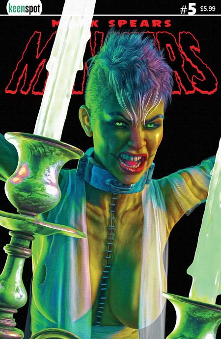 MARK SPEARS MONSTERS #5 CVR B MARK SPEARS HAIRCUT VAR PRESALE 6/4/2025