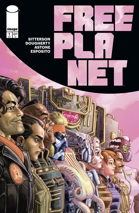 FREE PLANET #1 CVR A JED DOUGHERTY PRESALE 05/07/2025