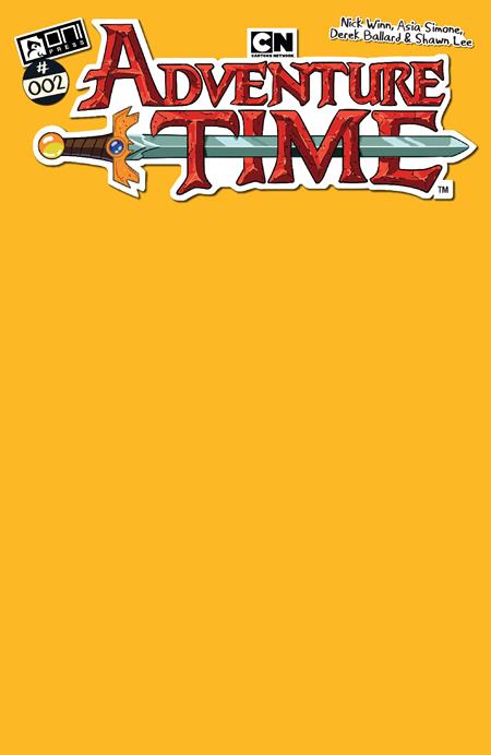 ADVENTURE TIME (2025) #2 CVR C JAKE YELLOW SKETCH VAR PRESALE 05/07/2025