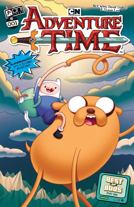 ADVENTURE TIME (2025) #1 CVR A Nick Winn Second Printing PRESALE 6/4/2025