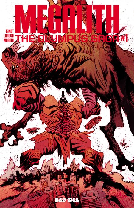 Olympus Saga Megalith #1 CVR ZJ INC 1:50 James Harren Variant PREORDER 5/13
